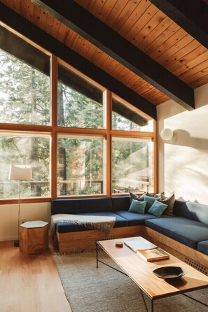 Smart TV y chimenea