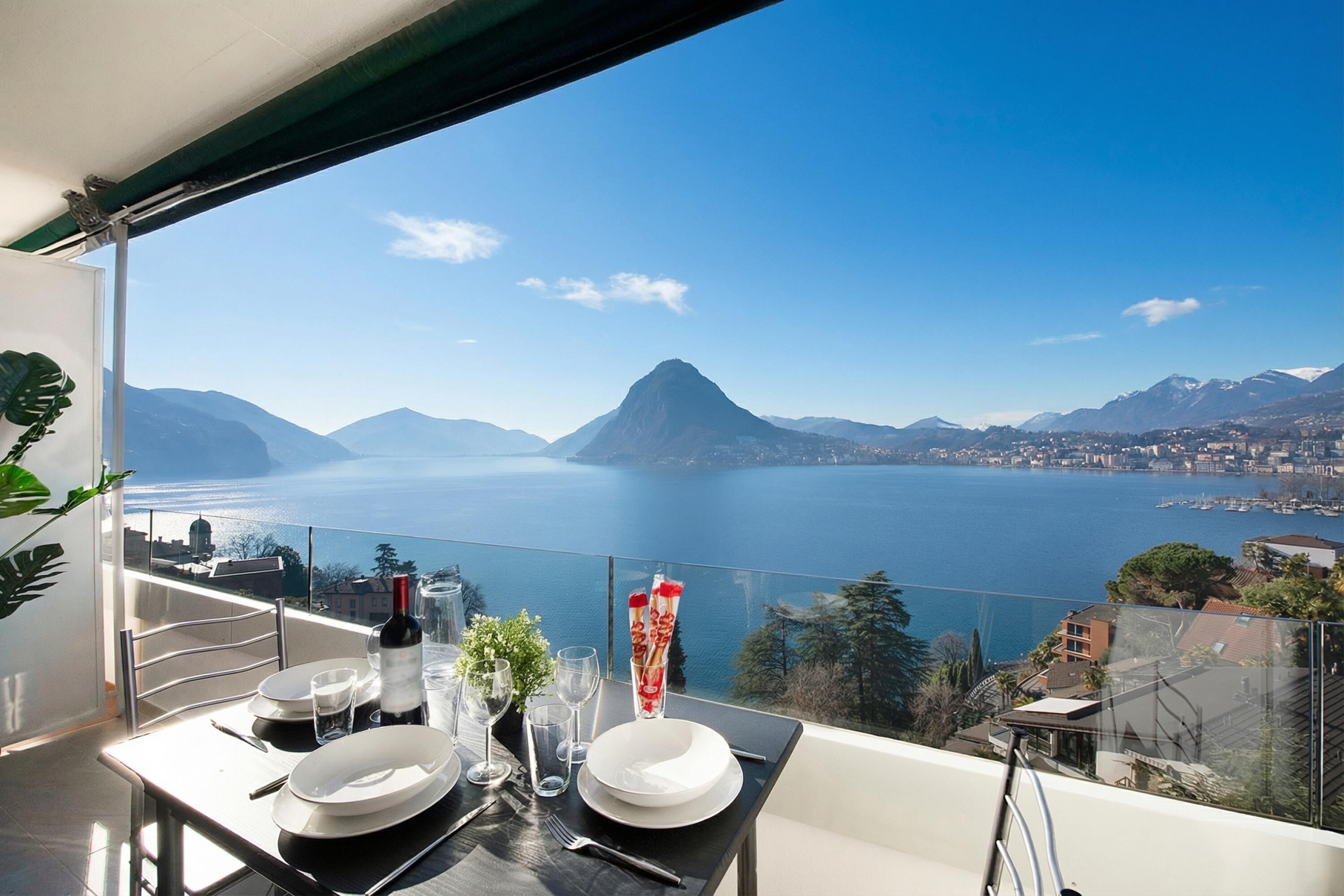 Monolocale Standard, vista montagna (View and Art) | Ristorazione all'aperto