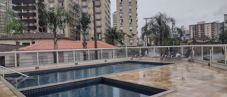 Indoor pool, seasonal outdoor pool, sun loungers