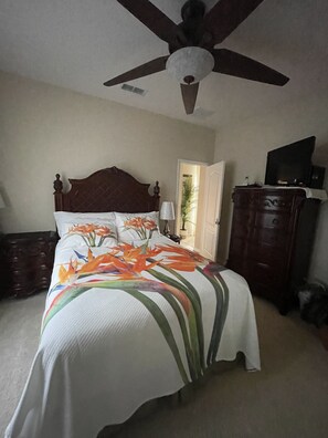 4 soverom, strykejern/-brett, wi-fi og sengetøy