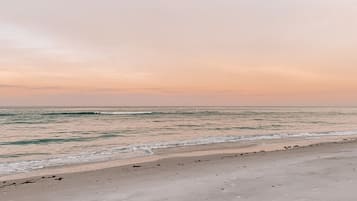 Vlak bij het strand