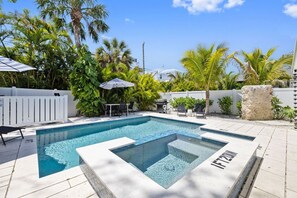 Beheizter Pool