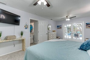 4 habitaciones, escritorio, tabla de planchar con plancha y wifi gratis