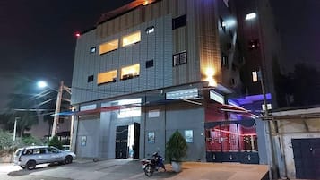 Fassade der Unterkunft