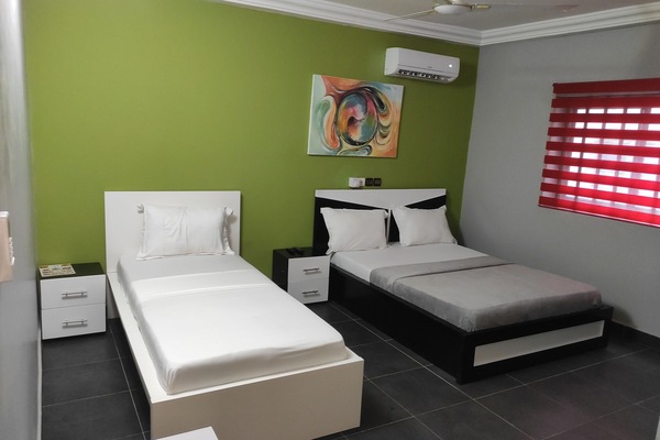 Premium bedding, memory foam beds, individually decorated