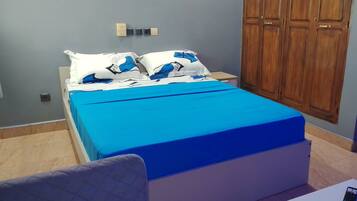 Economy Studio, 1 Double Bed | Premium bedding, memory foam beds, laptop workspace, cribs (free)