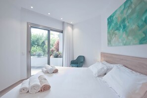 1 chambre, fer et planche Ă repasser, Wi-Fi gratuit, draps fournis