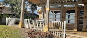 Enjoy fabulous lake views from your porch while sipping on a morning coffee.