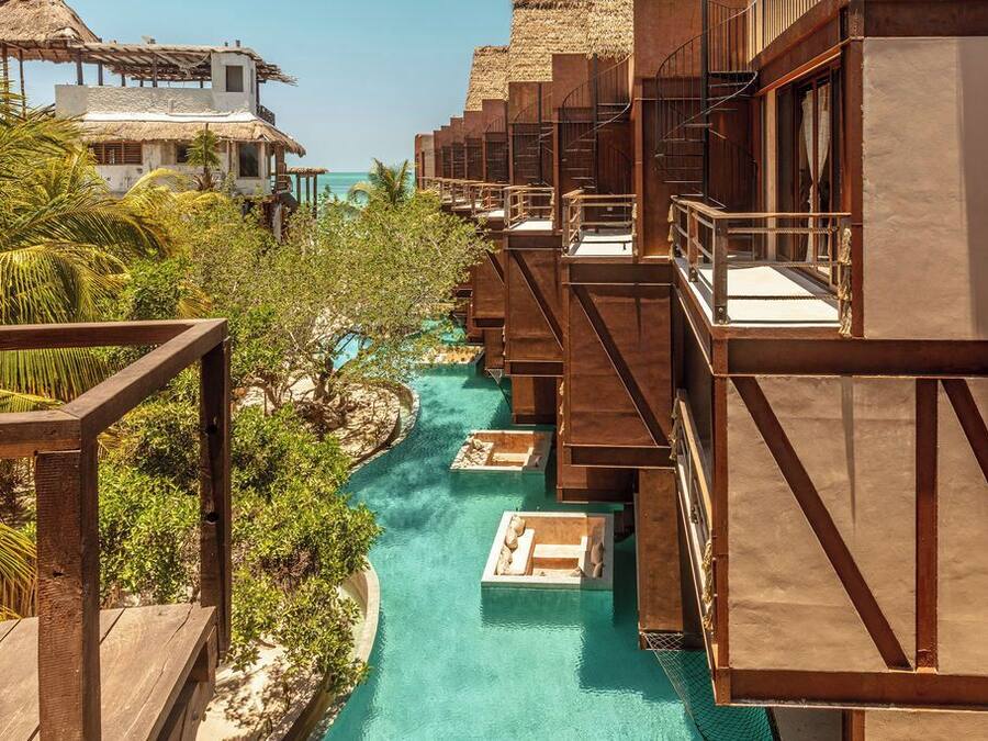 Fachada de la propiedad