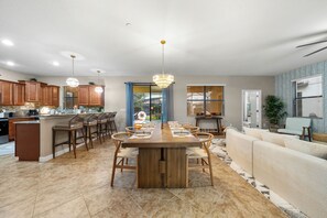 Dining - Game Room - Pool - Themed Rooms (Davenport)