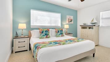 4 habitaciones, tabla de planchar con plancha y cuna de viaje