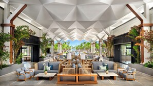 Sala de estar en el lobby