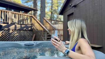 Idromassaggio all'aperto