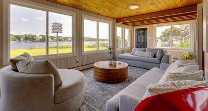 Waterfront Barrington Estate with Hot Tub!