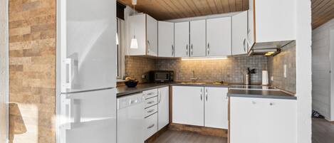 Kühlschrank, Herdplatte, Geschirrspüler