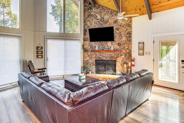 Lake Arrowhead Vacation Rental | 3BR | 2BA | 1,800 Sq Ft | Stairs Required