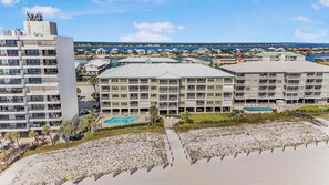 Exterior - 🌊Condo Directly on Beach with Pool-Marlin Key 4C🌊 (Orange Beach)