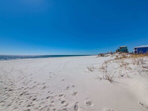 On the beach