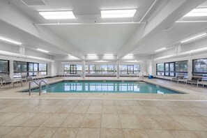 Una piscina riscaldata