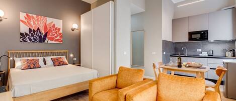 1 soverom, strykejern/-brett, wi-fi og sengetøy