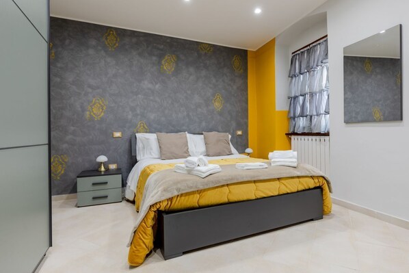 1 bedroom, iron/ironing board, internet, bed sheets - Foligno Central & Stylish Aparment (Foligno)