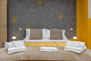 1 bedroom, iron/ironing board, internet, bed sheets - Foligno Central & Stylish Aparment (Foligno)