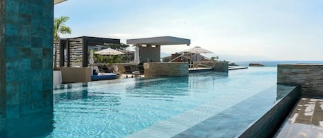 Außenpool, beheizter Pool