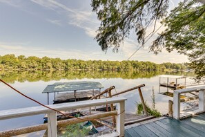 Property grounds - Waterfront Jonesville Studio on Black River Lake! (Jonesville)