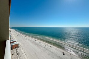 On the beach