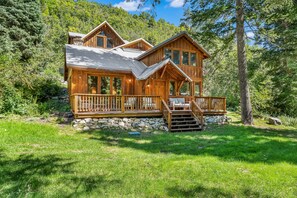 Exterior - Above It All - Serene Forest Setting, Backs to Stream, Flat Backyard, Updated (Sundance)