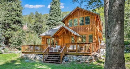 Above It All - Serene Forest Setting, Backs to Stream, Flat Backyard, Updated