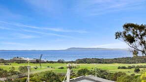 Vista a la playa o el mar