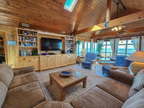 TV, video games, ping pong, books