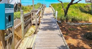 Property grounds - “Hank's Hideaway” is a classic, coastal cottage, located just 341 yards to the beach! (Duck)