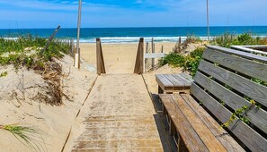 Beach nearby - “Hank's Hideaway” is a classic, coastal cottage, located just 341 yards to the beach! (Duck)