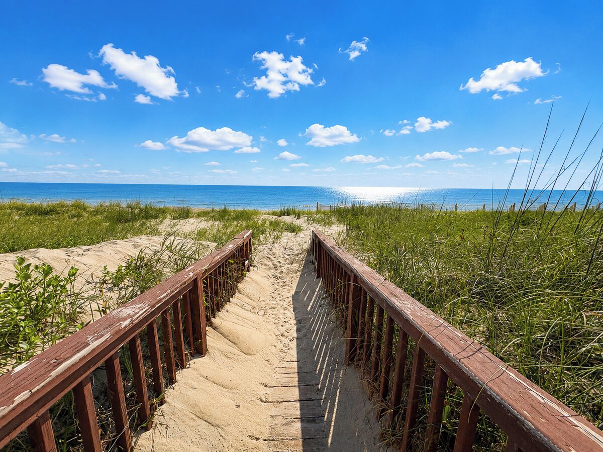 Beach nearby