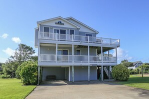 Exterior - Sea Breezes - Fun is just around the corner with this wonderful OBX home! (Duck)