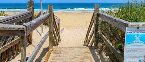 Beach nearby