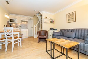 TV, stereo - Westerhörn 46/22 - NEU bei uns ab dem 01.01.2024. - Schöne Wohnung in Keitum für Max. 2 Personen (Sylt)