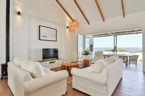 TV connectée, cheminée