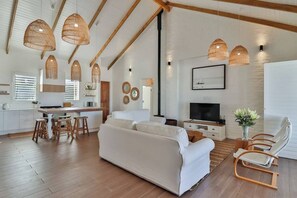 TV connectée, cheminée