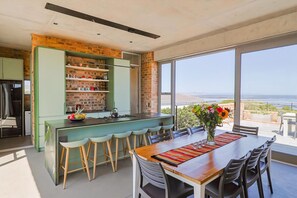 Dining - House Fynbos | Designer Home | Sea & Mountain View (Onrus)