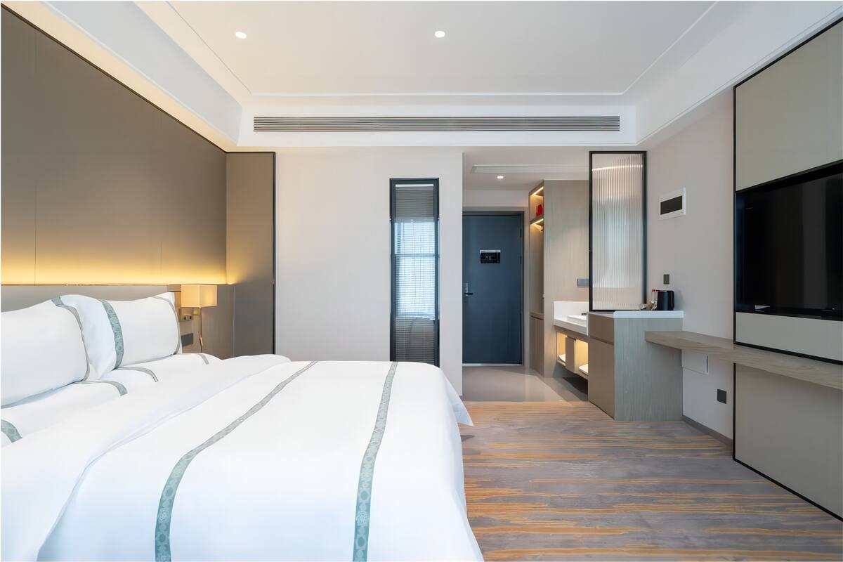 Comfort-Apartment | Bettwäsche aus ägyptischer Baumwolle, hochwertige Bettwaren