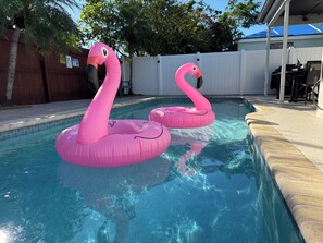 Piscine chauffée