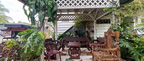 Zona de estar del vestíbulo