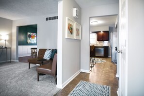 TV, foosball, table tennis