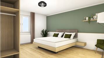 1 bedroom, free WiFi, bed sheets