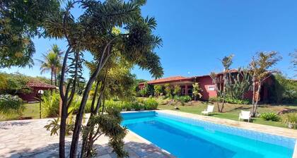 Bela Mansão Lago Norte - A Mansão Coqueiros tem a Cara das Suas Férias!
