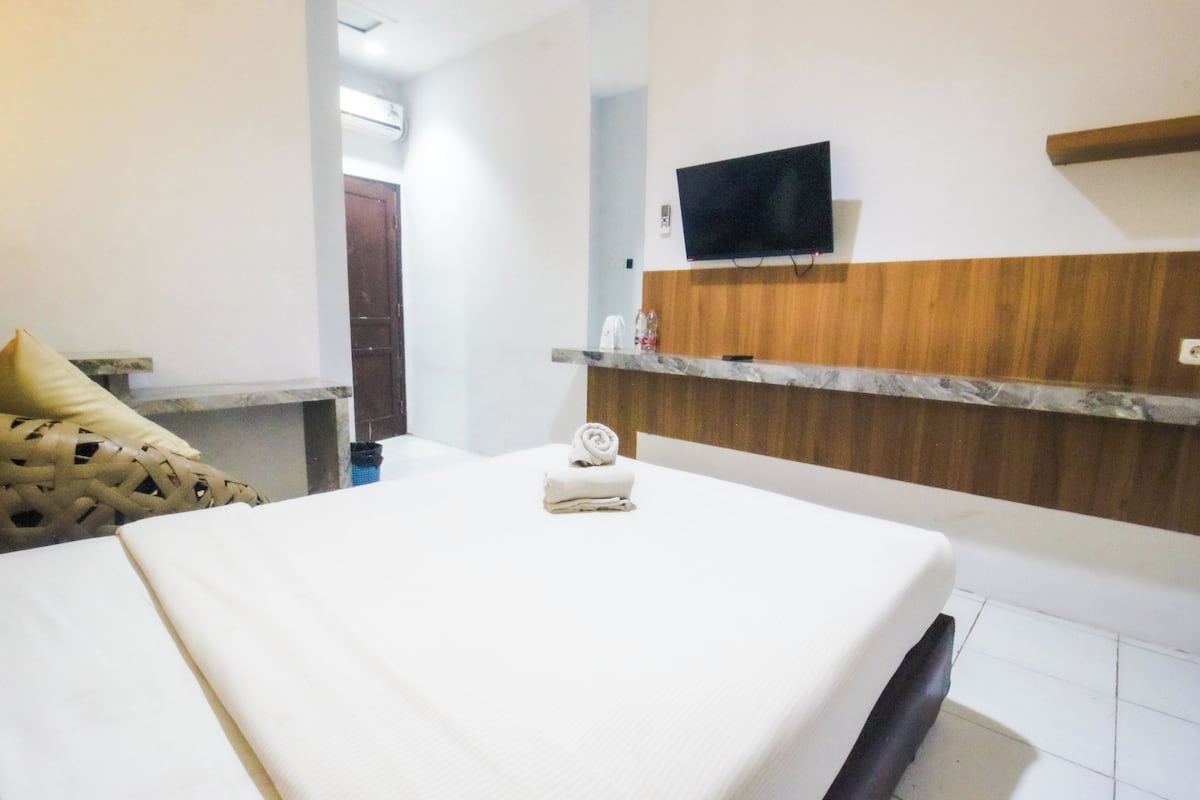 Quarto superior | Wi-Fi de cortesia, roupa de cama