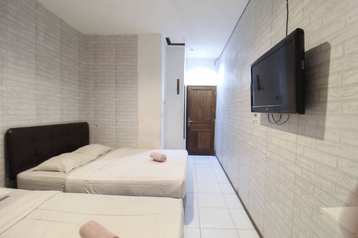 Quarto família | Wi-Fi de cortesia, roupa de cama